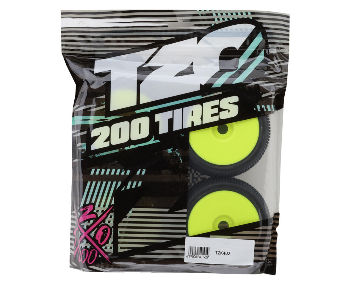 TZO Tires 402 1/8 Buggy Pre-Glued Tire Set