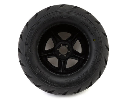 UpGrade RC Street Radials 2.8" Pre-Mounted On-Road Tires w/5-Star Wheels (2) (17mm/14mm/12mm Hex)