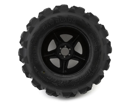 Saw Blade 2.8" Pre-Mounted Off-Road Tires w/5-Star Wheels (2) (17mm/14mm/12mm Hex)