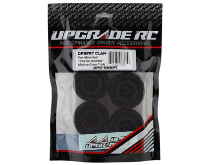 UpGrade RC Desert Claw Pre-Mounted Tires for ARRMA® Mojave Grom™ (4)