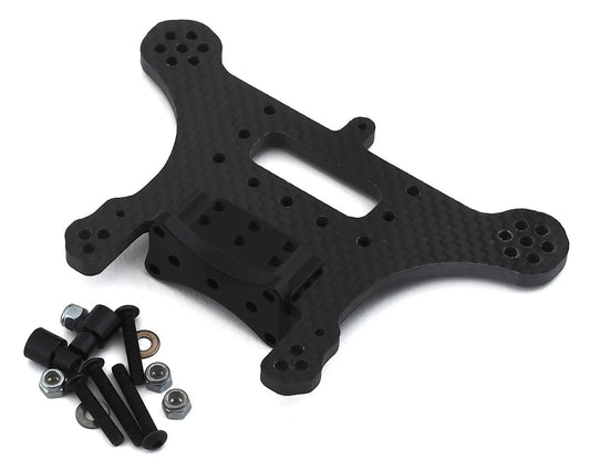 4mm Carbon Rear Shock Tower for Traxxas 2WD Rustler/Slash/Stampede