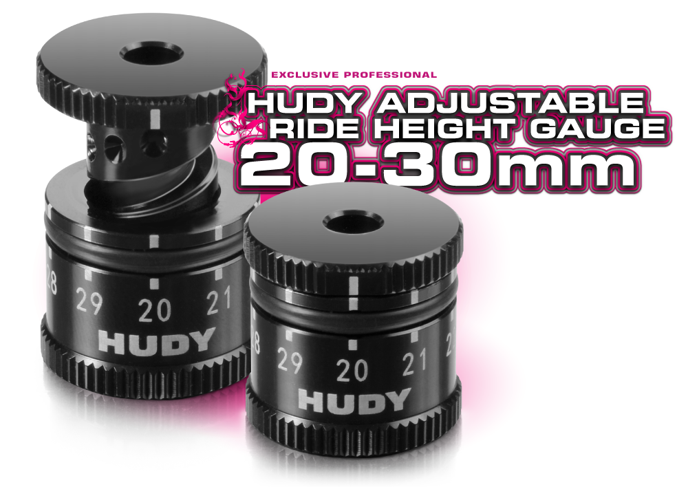 HUDY Adjustable Ride Height Gauge 20-30mm