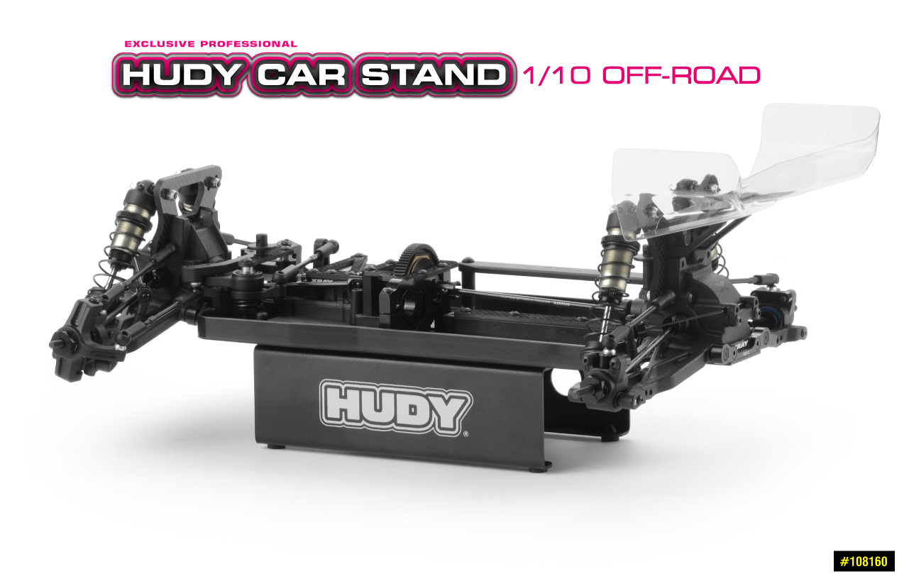 HUDY 1/10 Off-Road Car Stand - V2