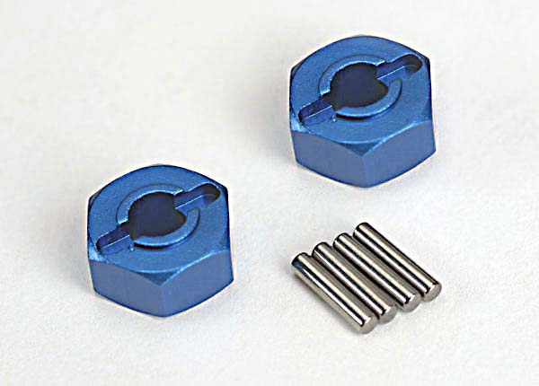 1654X WHEEL HUB BLUE LIGHTWEIGHT