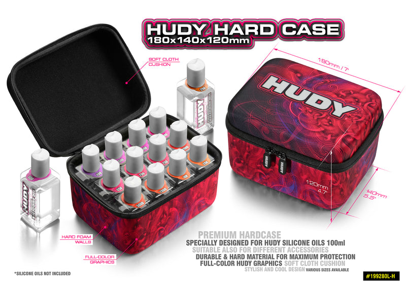 HUDY Hard Case 180x140x120mm - Oil Bag Large