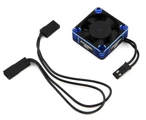 ProTek RC 30x30x10mm Aluminum High Speed HV Cooling Fan (Blue/Black)