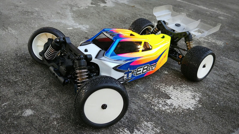 A2 Tactic body (clear) w/ 2 wing set for Tekno EB410 4wd buggy