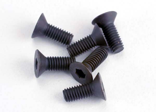 2550 SCREWS COUNTERSUNK 3X8MM HEX