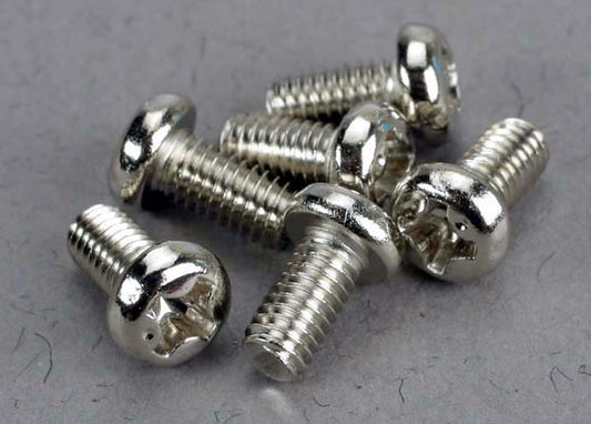 2558 Screws, 3x6mm roundhead machine (6)