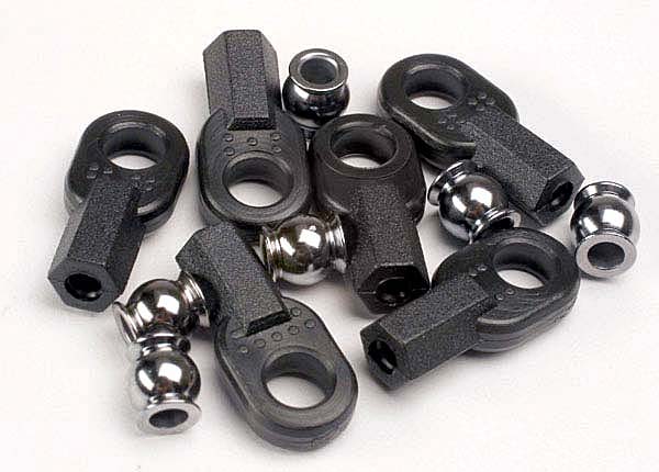 2742 Rod ends (long) (6)/ hollow ball connectors (6)