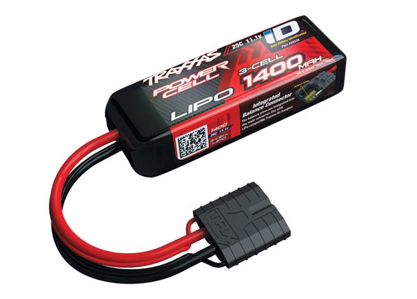 2823X 3S LIPO 1400MAH 11.1V 25C