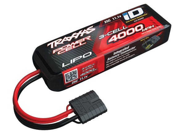 2849X 3S LIPO 4000MAH 11.1V 25C