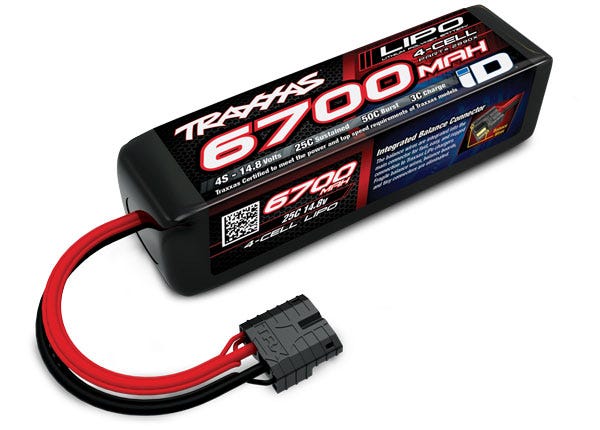 2890X 4S LIPO 6700MAH 14.8V 25C