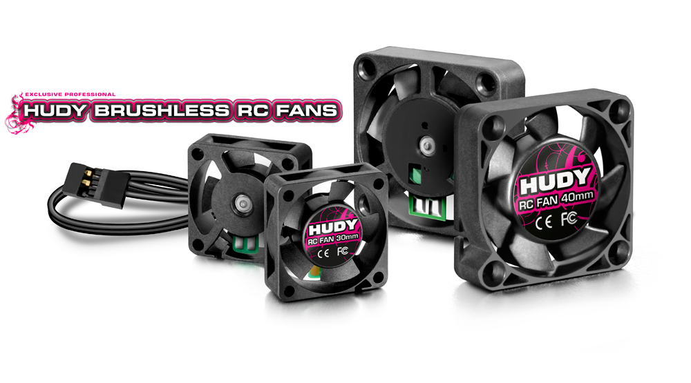 HUDY Brushless RC Fan 30mm