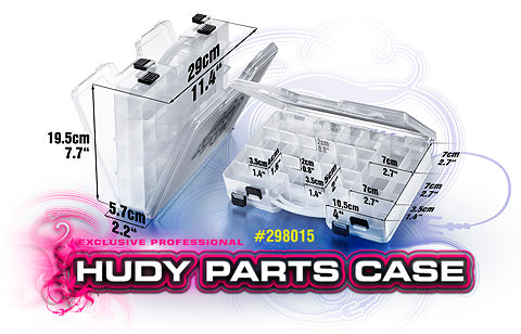 HUDY Double Sided Parts Case - 290 x 195mm