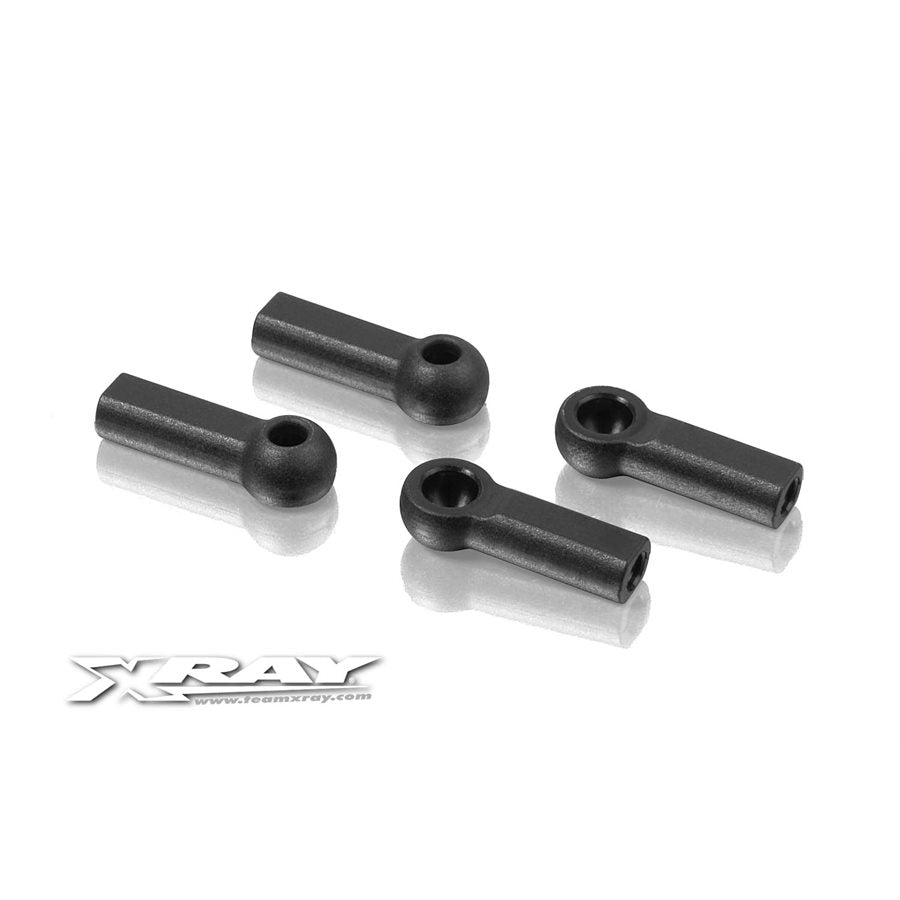 COMPOSITE BALL JOINT 4.9MM - CLOSED WITH HOLE (4)