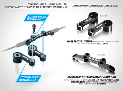 Alu Steering Arm - Swiss 7075 T6 (2)