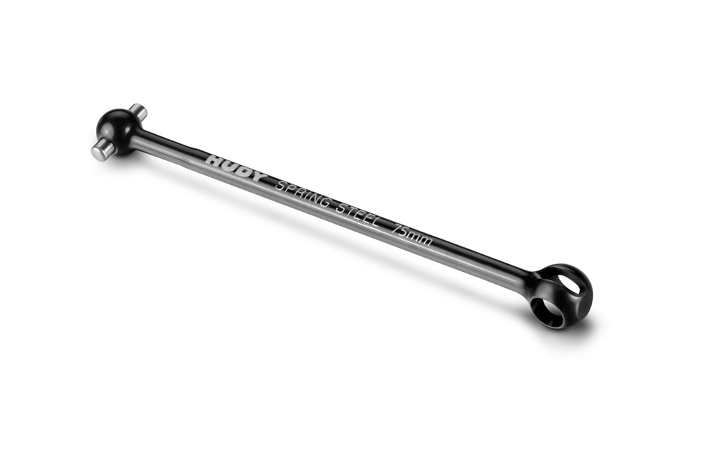 Rear Drive Shaft 75mm with 2.5mm Pin - HUDY Spring Steel™