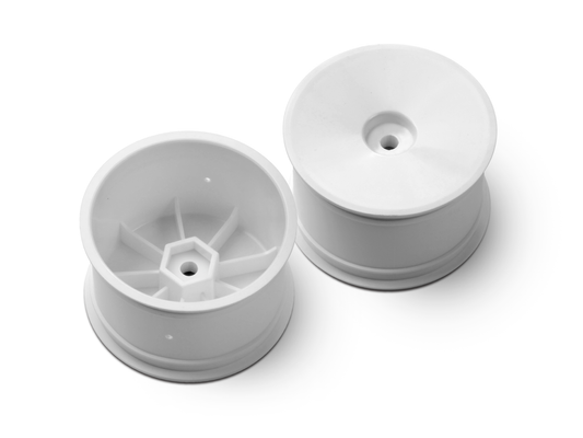 2WD/4WD Rear Wheel Aerodisk with 12mm Hex IFMAR - White (2)