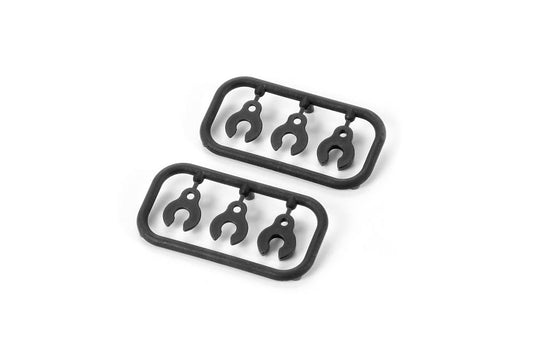 XB8 Composite Caster Clips (2)