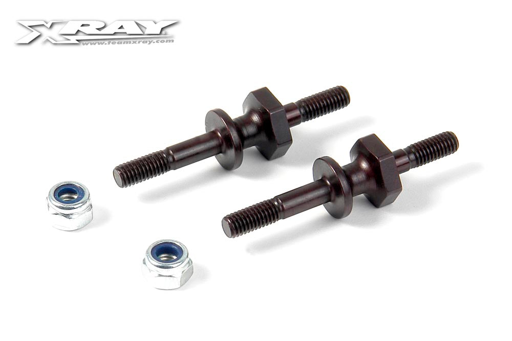 Steel Screw Shock Pivot Ball with Hex (2)