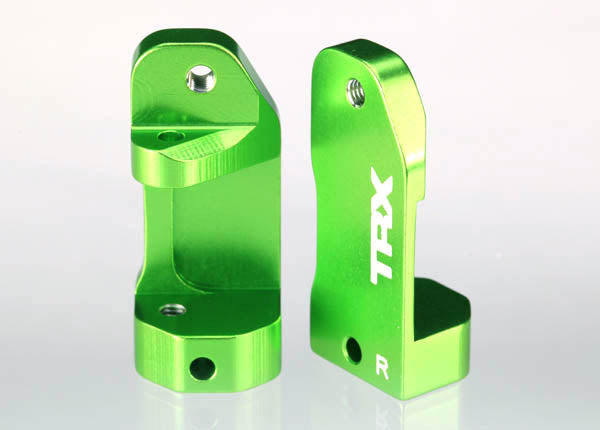 3632(_) Aluminum Caster blocks (left & right) (30-degree) (Slash, Rustler, Stampede)