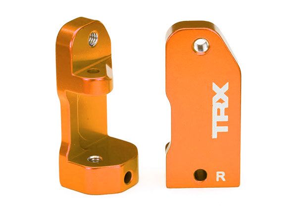 3632(_) Aluminum Caster blocks (left & right) (30-degree) (Slash, Rustler, Stampede)