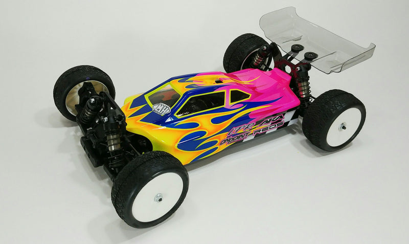 A2 Tactic body (clear) w/ 2 wing set for Xray XB4 4wd buggy