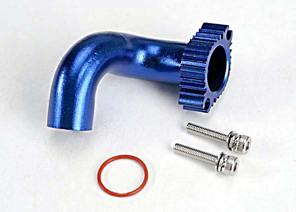 5287 EXHAUST HEADER BLUE TRX 2.5