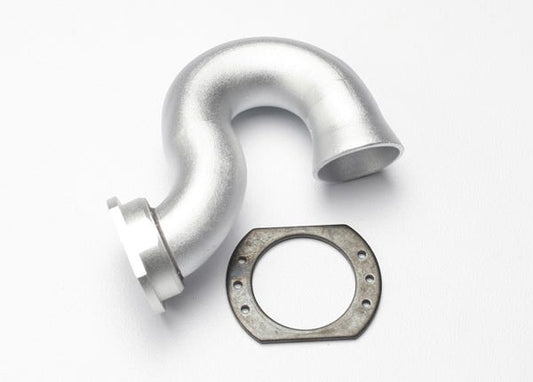 5340X EXHAUST HEADER ALUMINUM SILVER