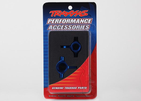 6439 STEERING BLOCK ALUMINUM BLUE