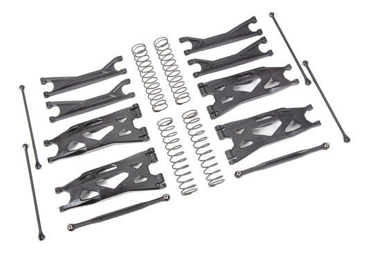 7895 X-MAXX SUSPENSION KIT WIDEMAXX BLK