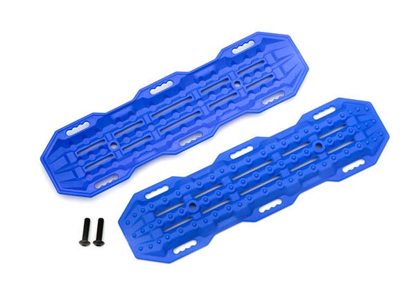 8121X TRACTION BOARDS, BLUE/ MOUNTING HARDWARE