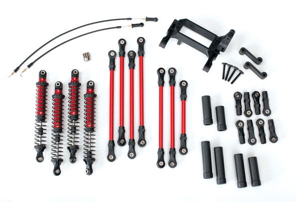 8140R LONG ARM LIFT KIT COMPLETE RED