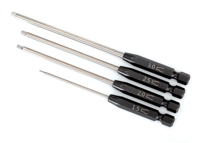 8715X SPEED BIT HEX DRIVER SET, 4PC