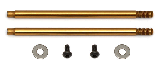 Team Associated 3x35mm V2 Ti-Nitride Screw Mount Truck Rear Shock Shaft (2)