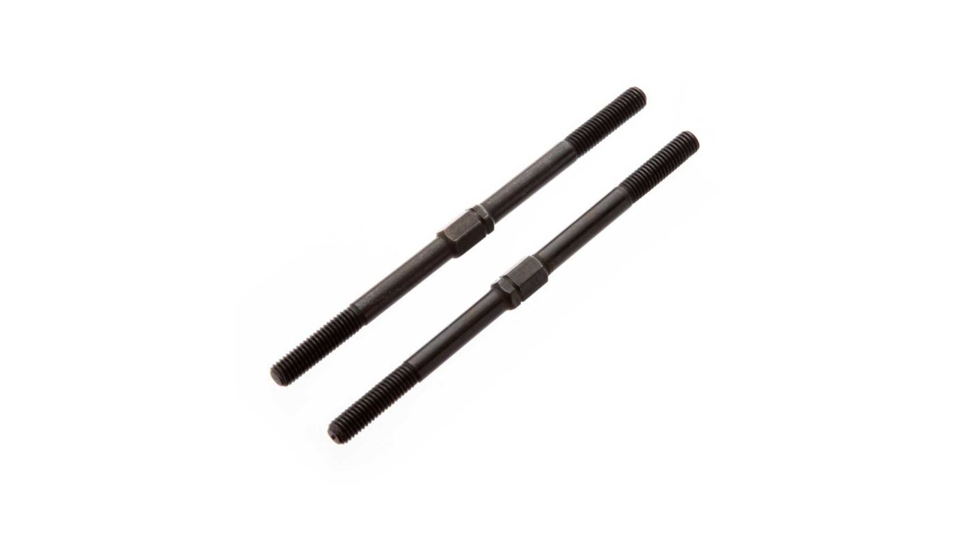 Turnbuckle 5x89mm Steel Black: Kraton (2) (ARAC9393)