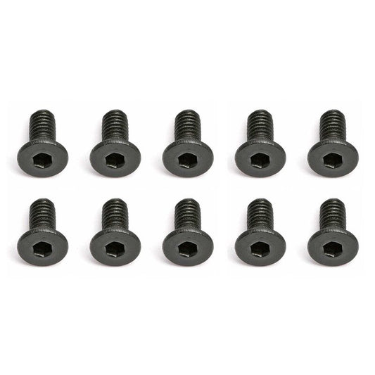 Team Associated M2.5 x 0.45 x 6 FHC Screws (10)