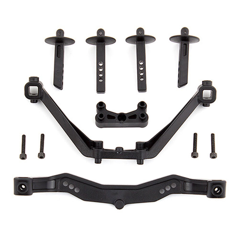 SC6.1 Body Mounts front and rear