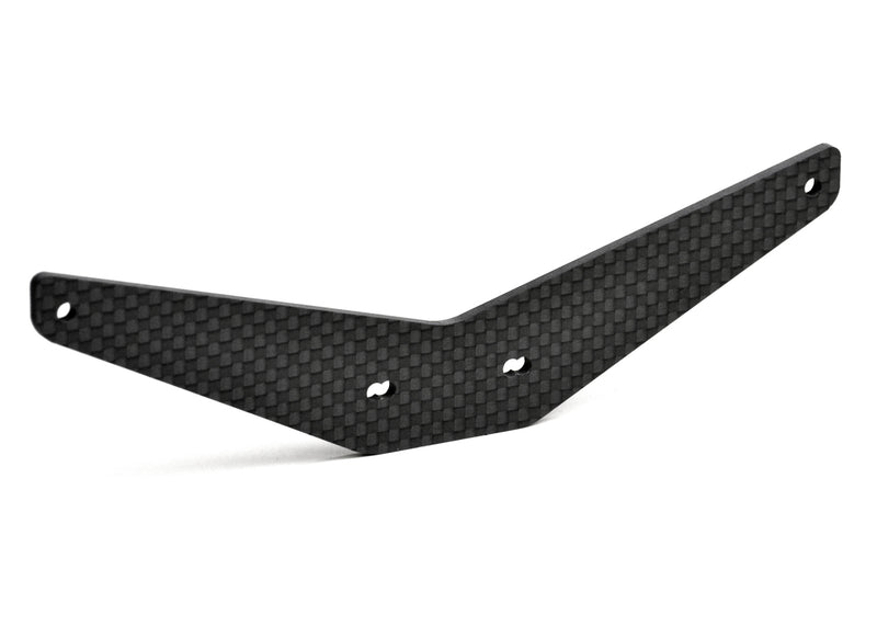 EXOTEK TLR 22 CARBON BODY MOUNT PLATE, FOR THE REAR OF TLR 22 BUGGIES