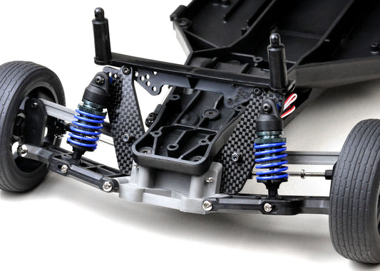 EXOTEK SLASH CF FRONT DRAG TOWER, FOR SHORTER 4TEC SHOCKS