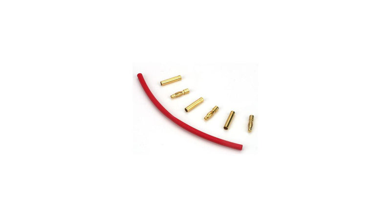 Connector: Gold Bullet Set, 4mm (3) (DYNC0050)