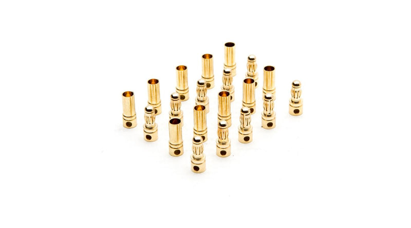 DYNC0088 Gold Bullet Connector Set, 3.5mm (10)