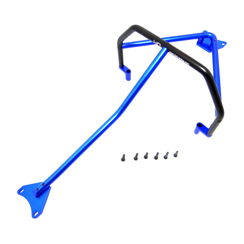 Blue Aluminum Inner Roll Cage LCG Slash 4x4, Rally (HRALCF11206)