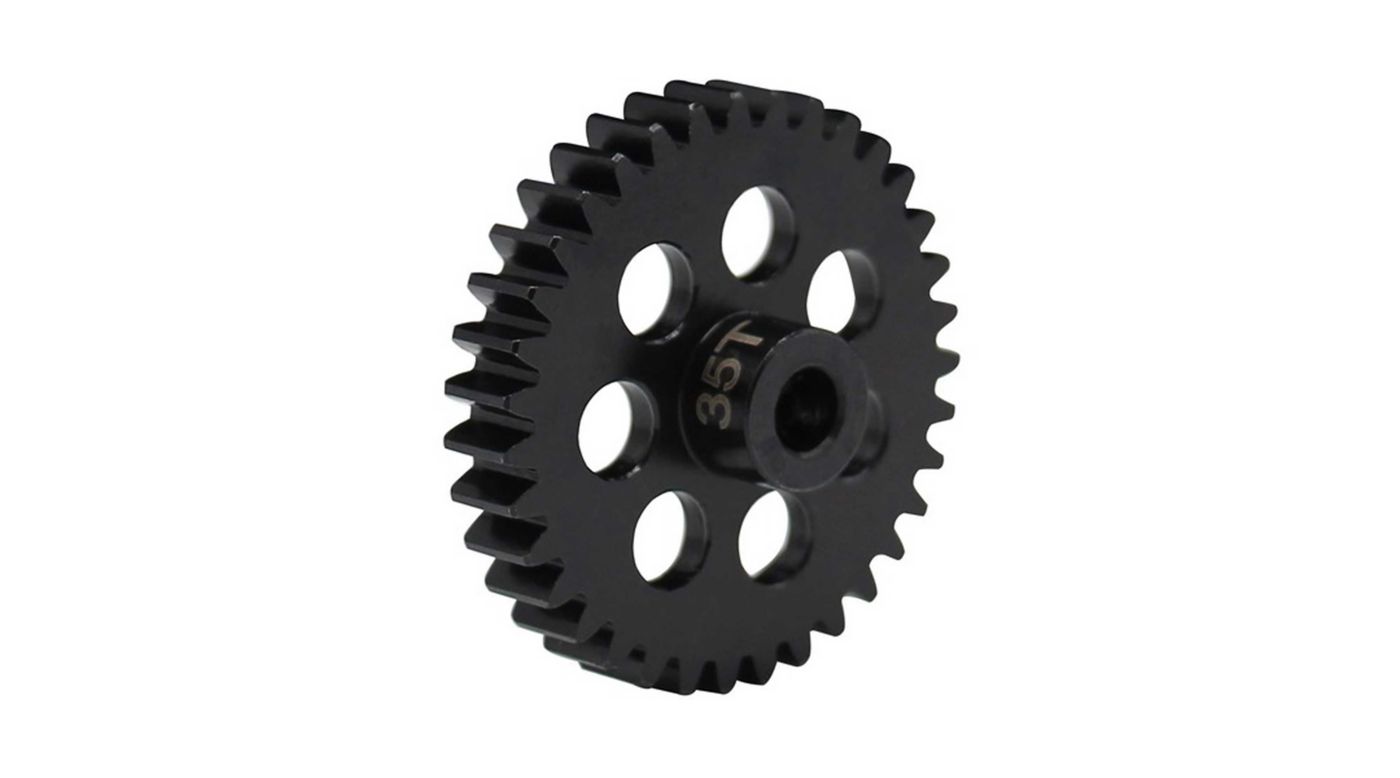 34T Steel Mod 1 Pinion Gear, 5mm (HRANSG35M1)