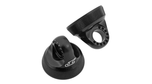 Fin 12mm V2 Shock Cap, Black (2) (JCO24902)