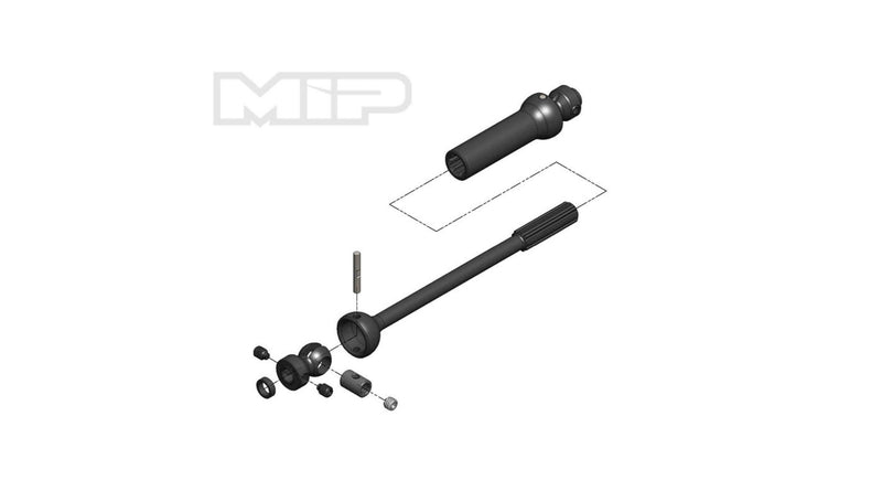 Center Drive Kit Single Shaft 140mm - 165mm with 5mm Hubs (MIP18170)