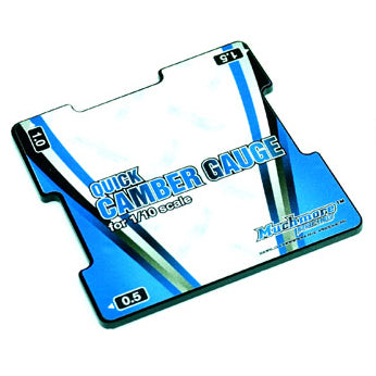 MuchMore Racing Quick Camber Gauge 1/10 Off-Road - 0.5* Through 1.5*