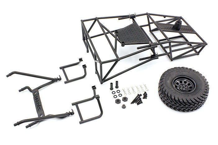 OLW003 Roll Cage Set for Outlaw Rampage (W/Black wheel spare)