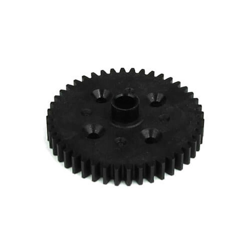 Spur Gear, 44T, Black Composite: EB48